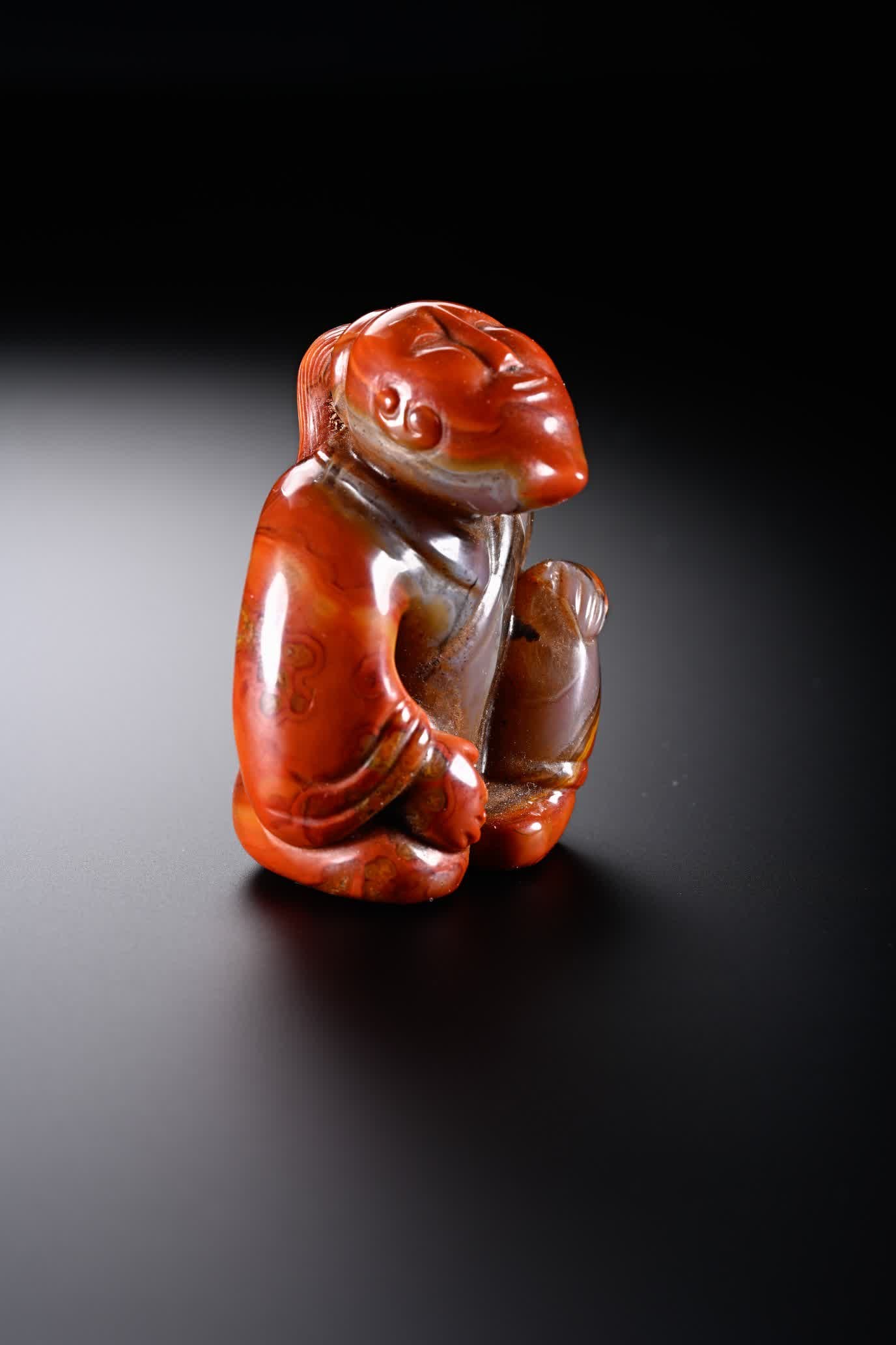 A Han Dynasty agate figure - 5