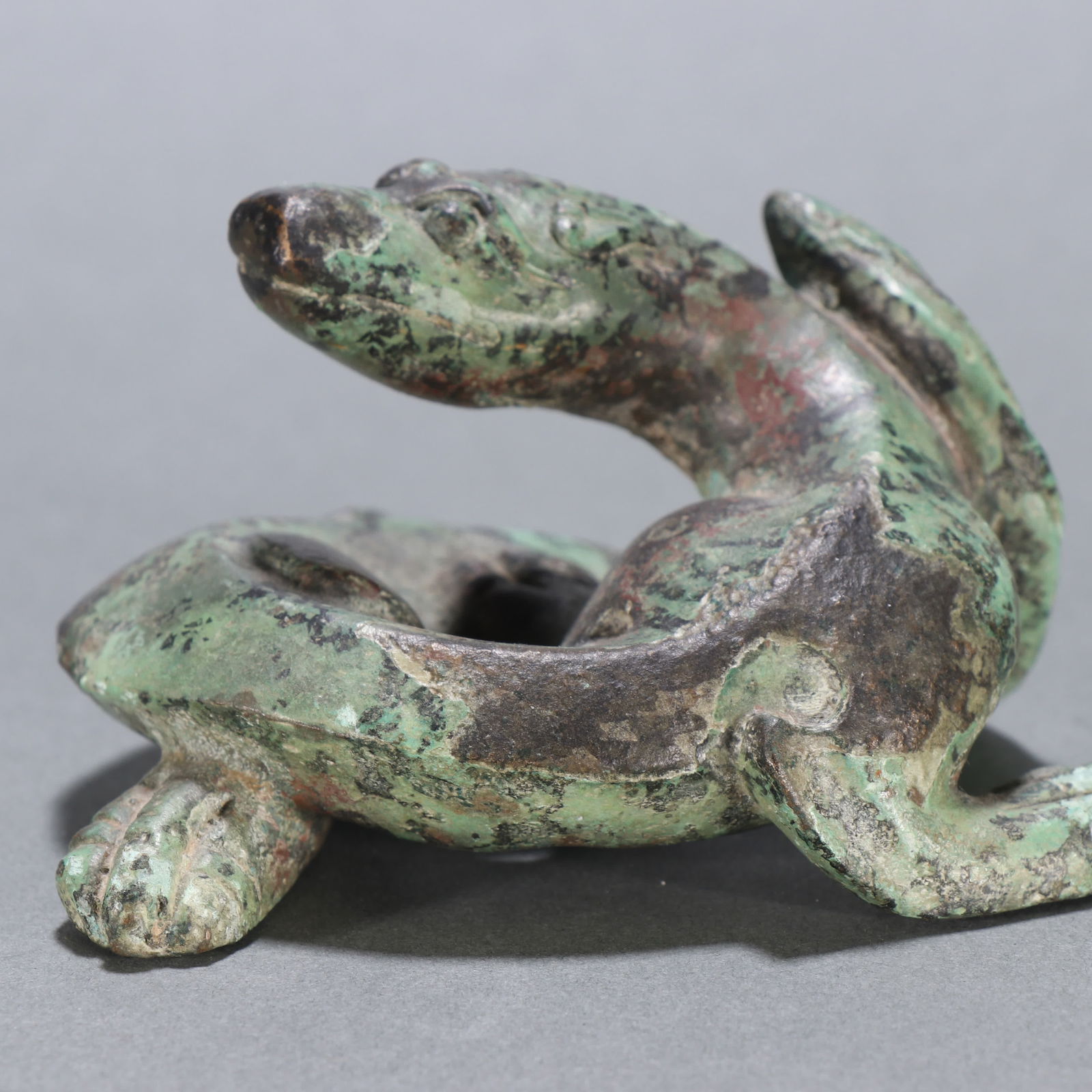 A bronze dragon paperweight - 2