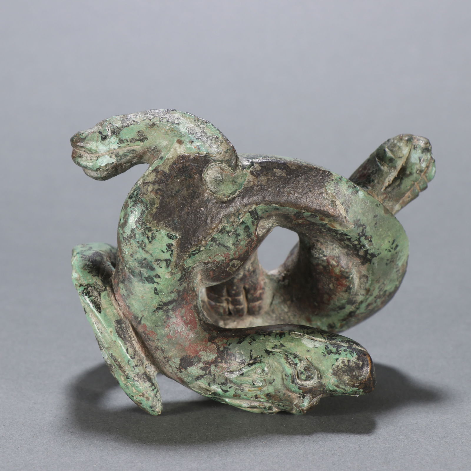 A bronze dragon paperweight - 8