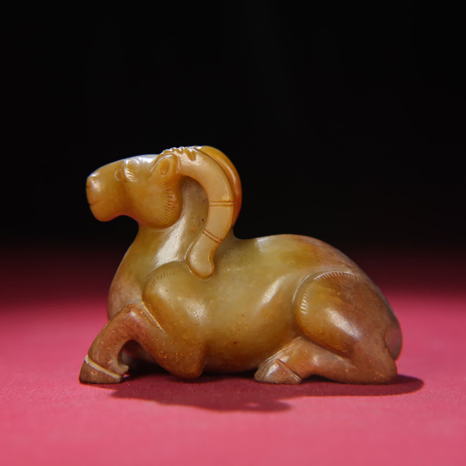A Han Dynasty jade sheep - 6