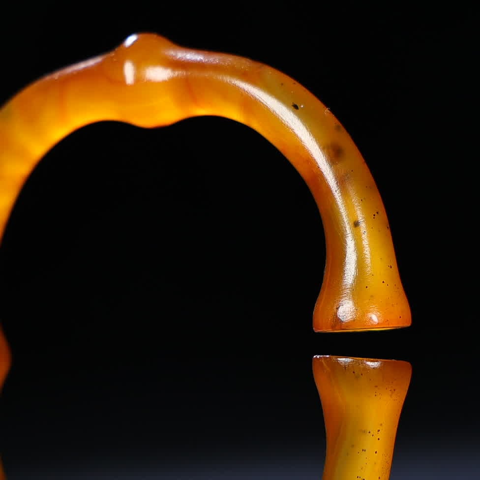 A Han Dynasty agate bracelet - 3