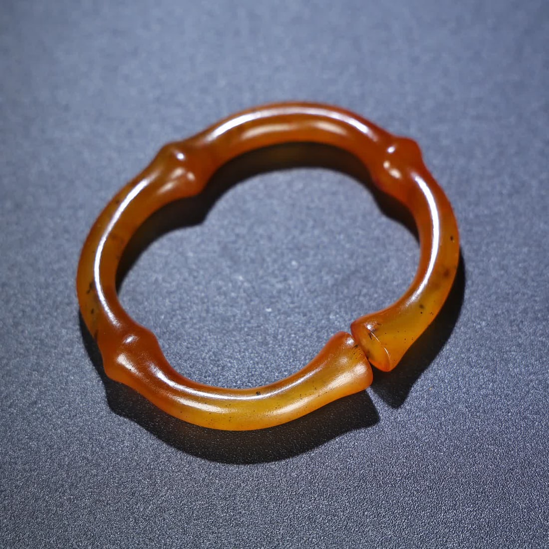 A Han Dynasty agate bracelet - 5
