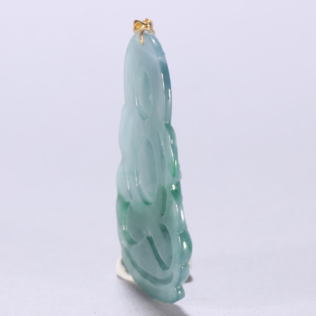 A jade Guanyin pendant - 7