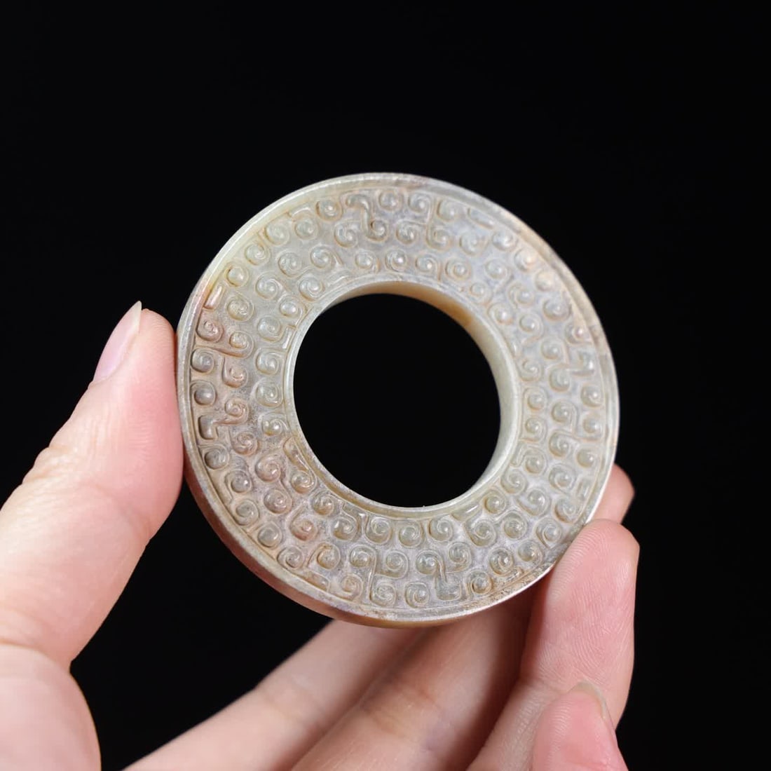 A Han Dynasty jade valley pattern jade - 8