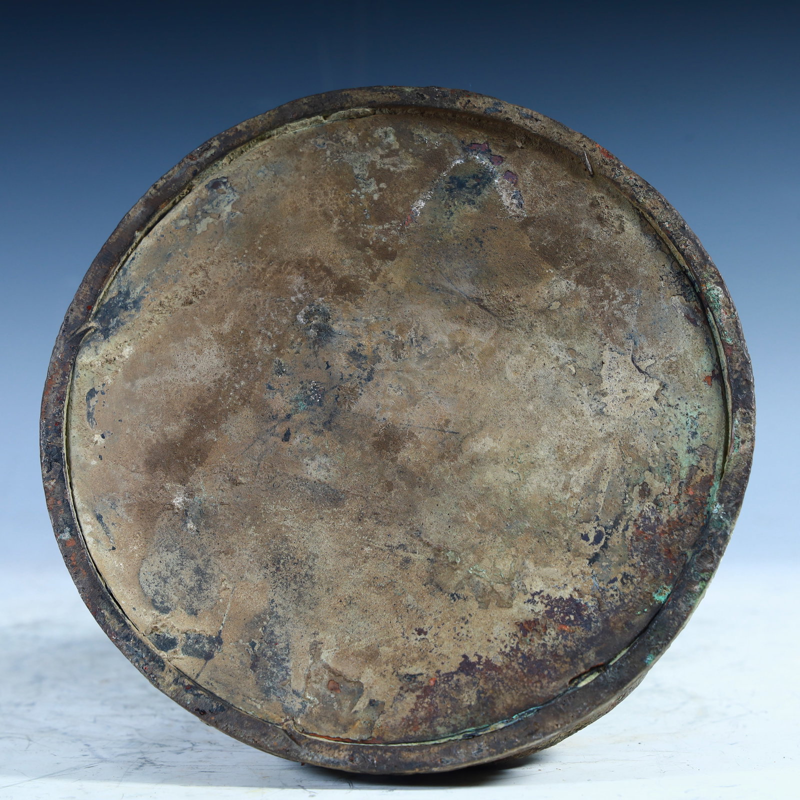 A Ming Dynasty painted copper vajra - 11