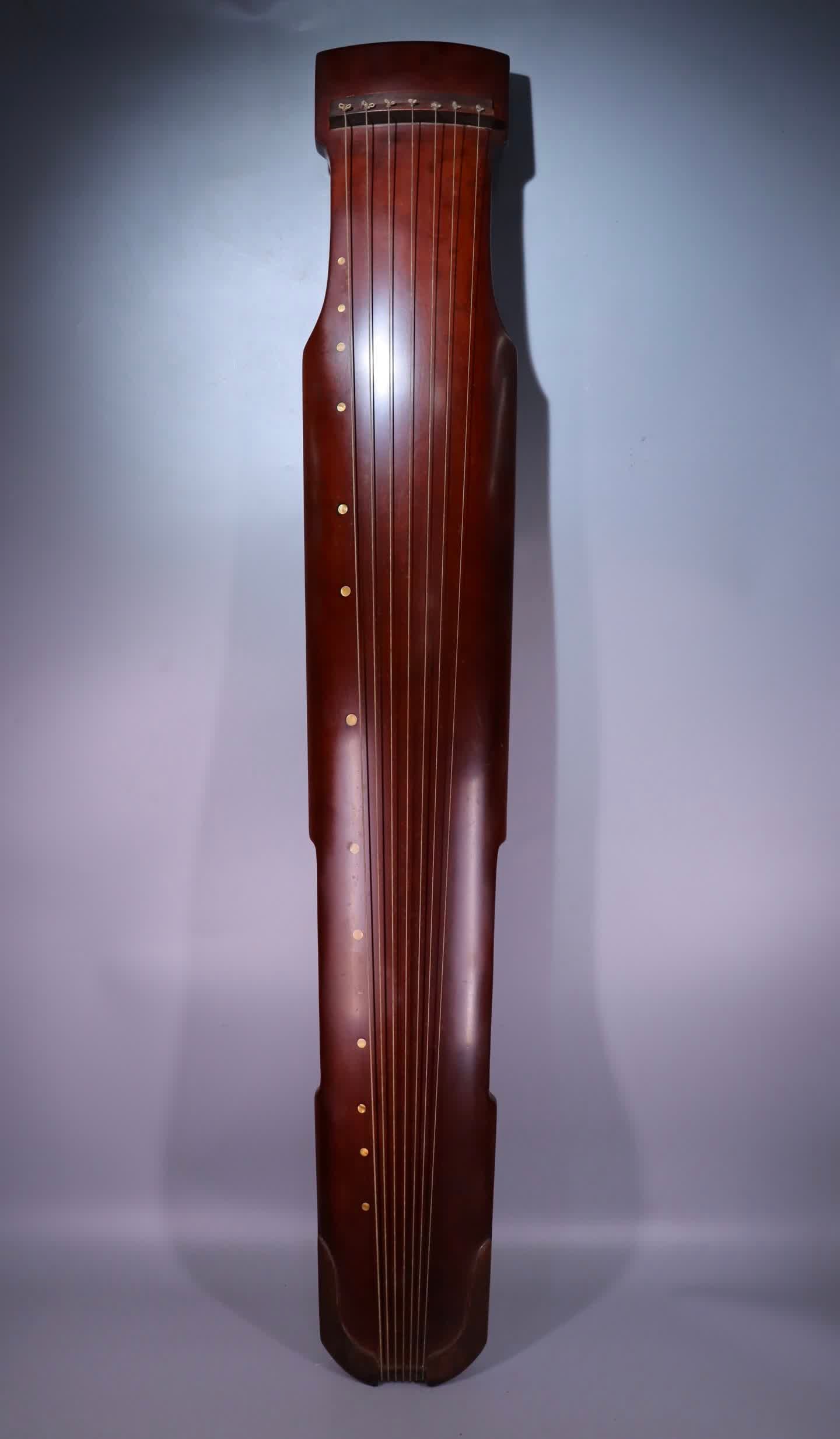 A lacquer guqin: Great lacquer guqin SIZE: L: 1.23m W: 20cm (The Dimensions Of All Batches Are Manually Measured.If You Need More Detailed Information, Please Contact Our Customer Service Before Bidding.)