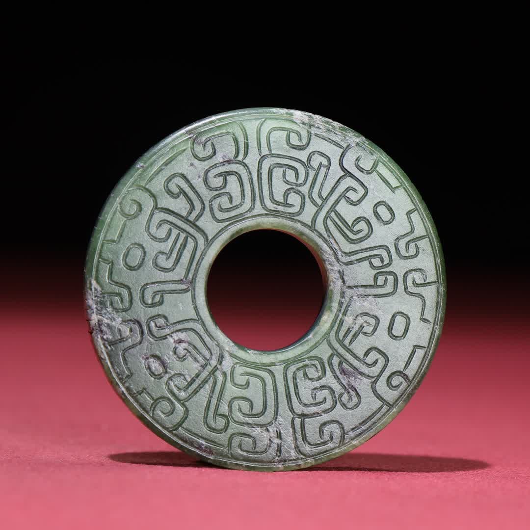 A Han Dynasty dragon pattern jade jade - 6