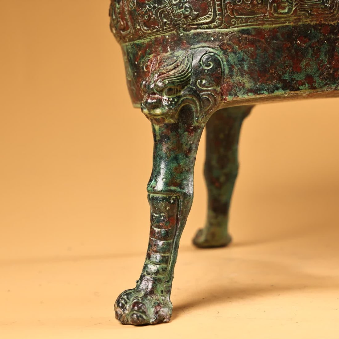 A bronze dragon cup - 7