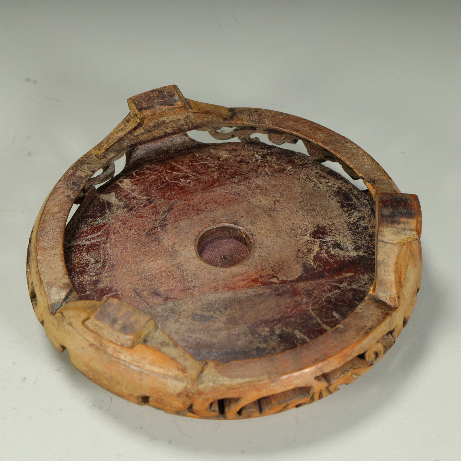 A red and black character pattern bottle - 13