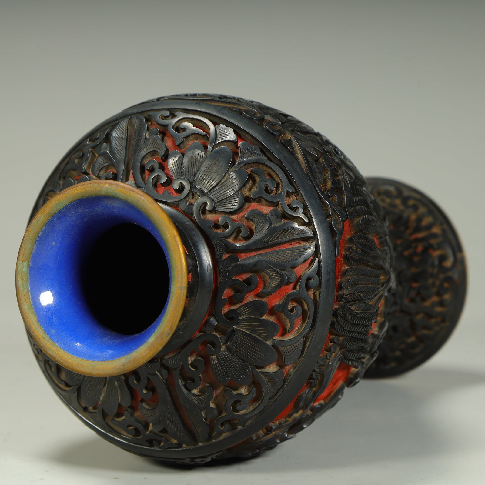 A red and black character pattern bottle - 9