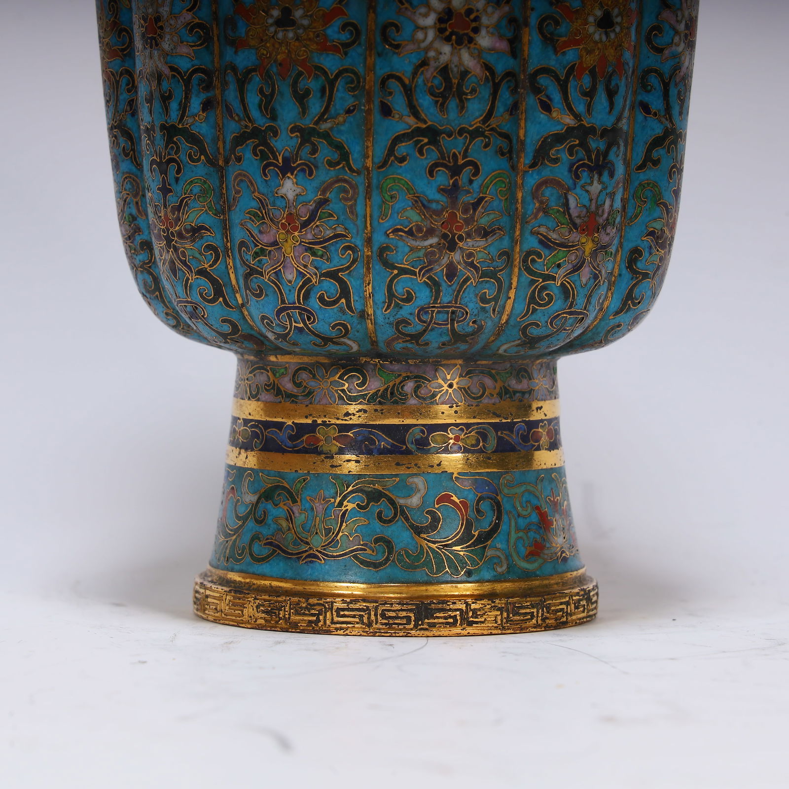 A cloisonné flower arrangement - 2