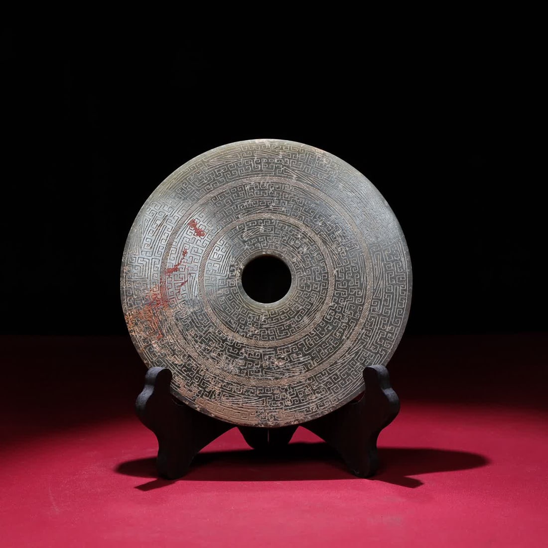 A Han Dynasty cicada-patterned dragon jade - 5