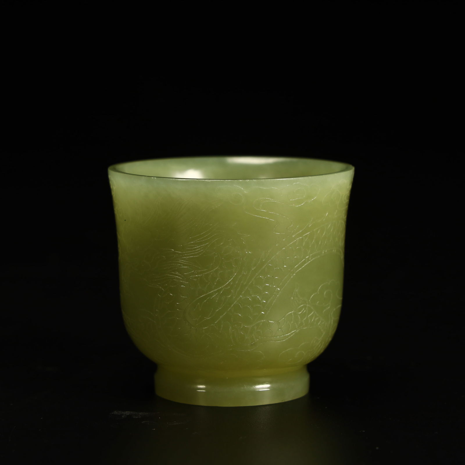 A Qing Dynasty Hetian topaz pattern cup - 2