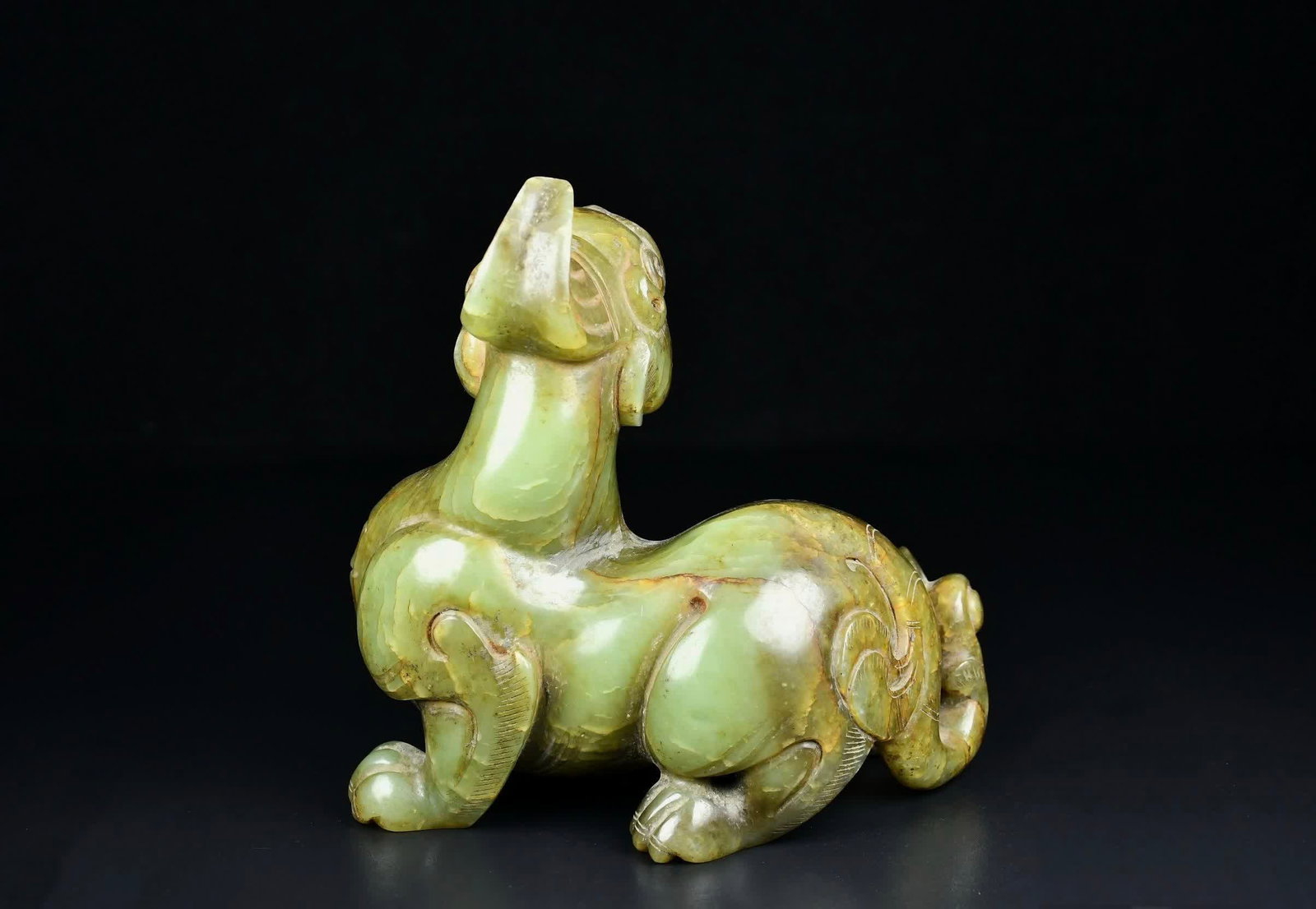 A Han Dynasty jade unicorn - 7