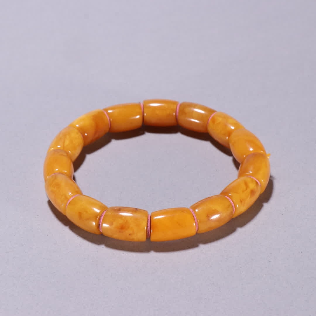 A Qing Dynasty beeswax bracelet - 3
