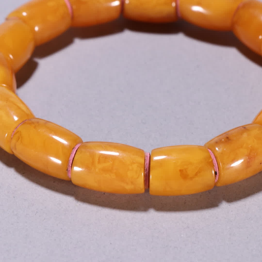 A Qing Dynasty beeswax bracelet - 7