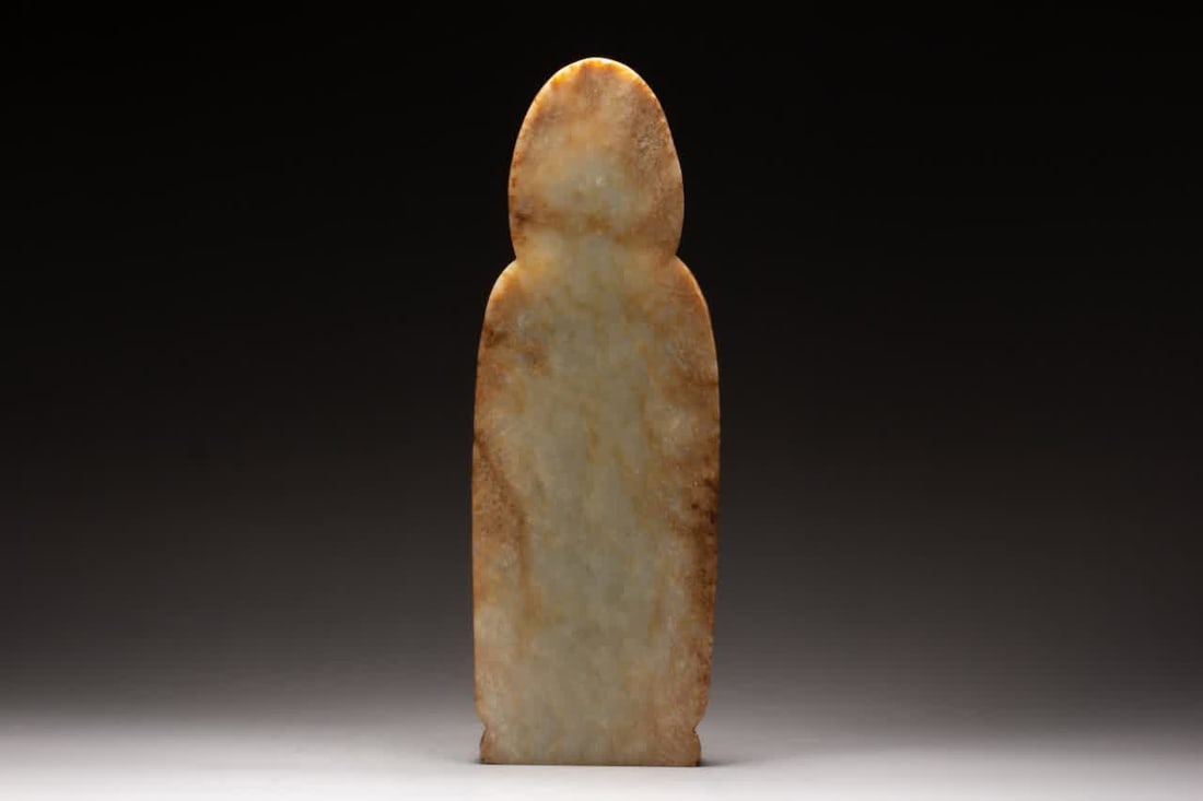 A Ming Dynasty Hetian jade Buddha statue - 8