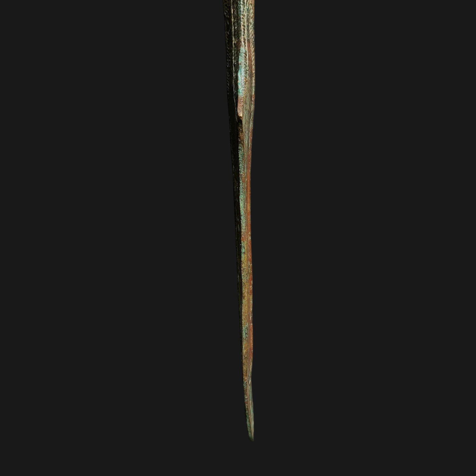 A Warring States bronze sheep's head knife - 9