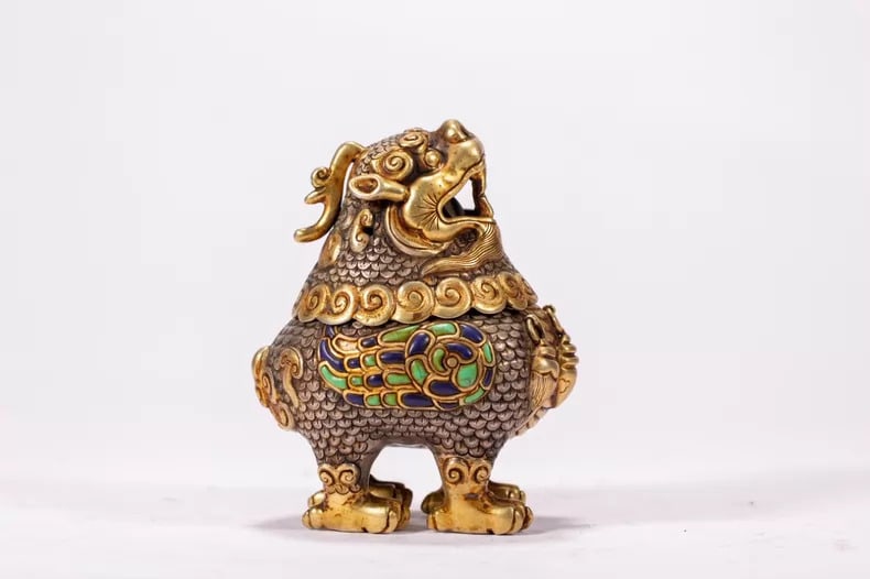 A gilt lion's roar aromatherapy - 4