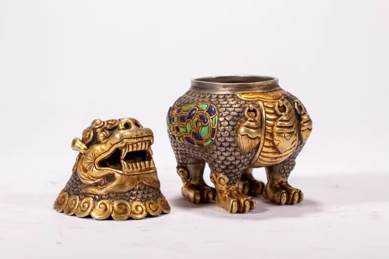 A gilt lion's roar aromatherapy - 7