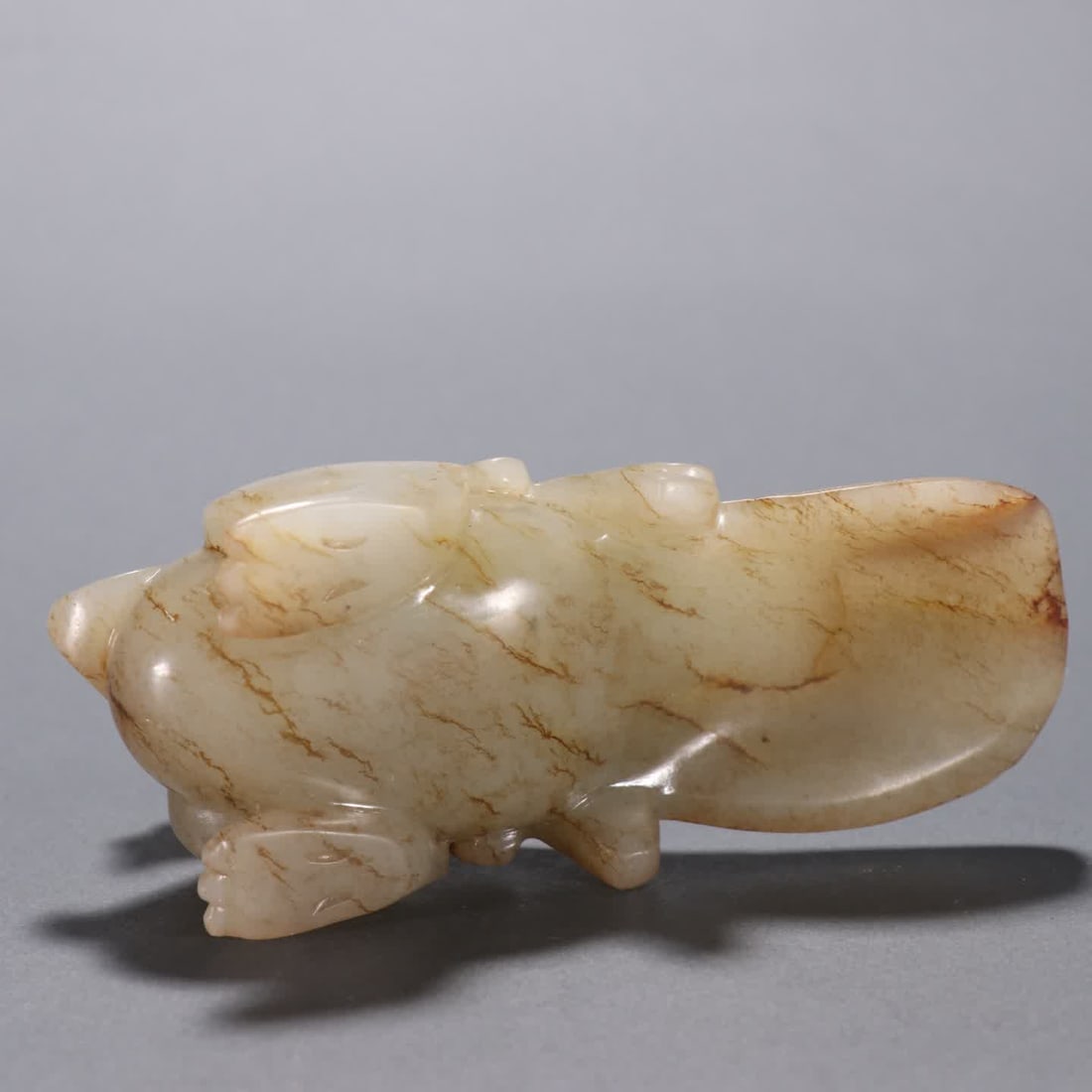 A Qing Dynasty Hetian jade bird - 9