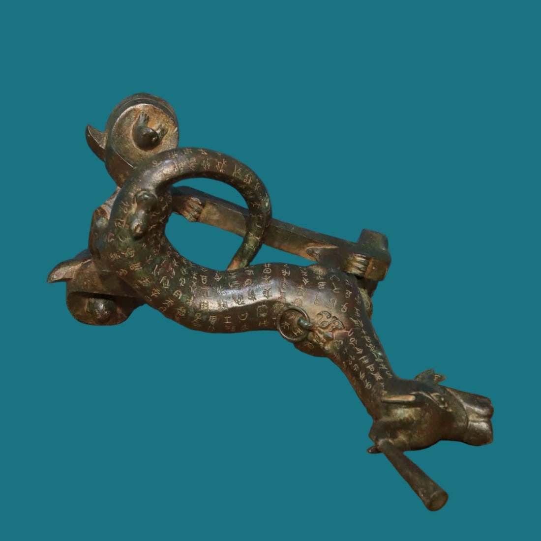 A bronze dragon platform - 7
