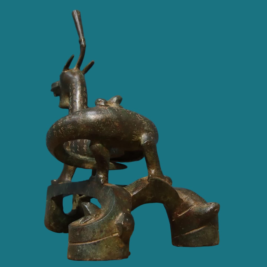 A bronze dragon platform - 8