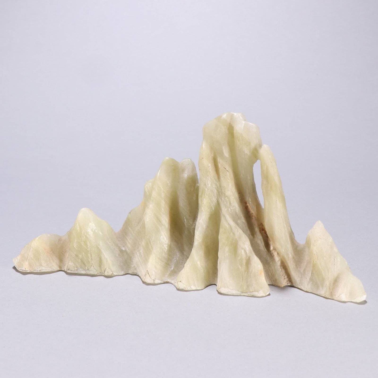 A jade mountain ornament - 4