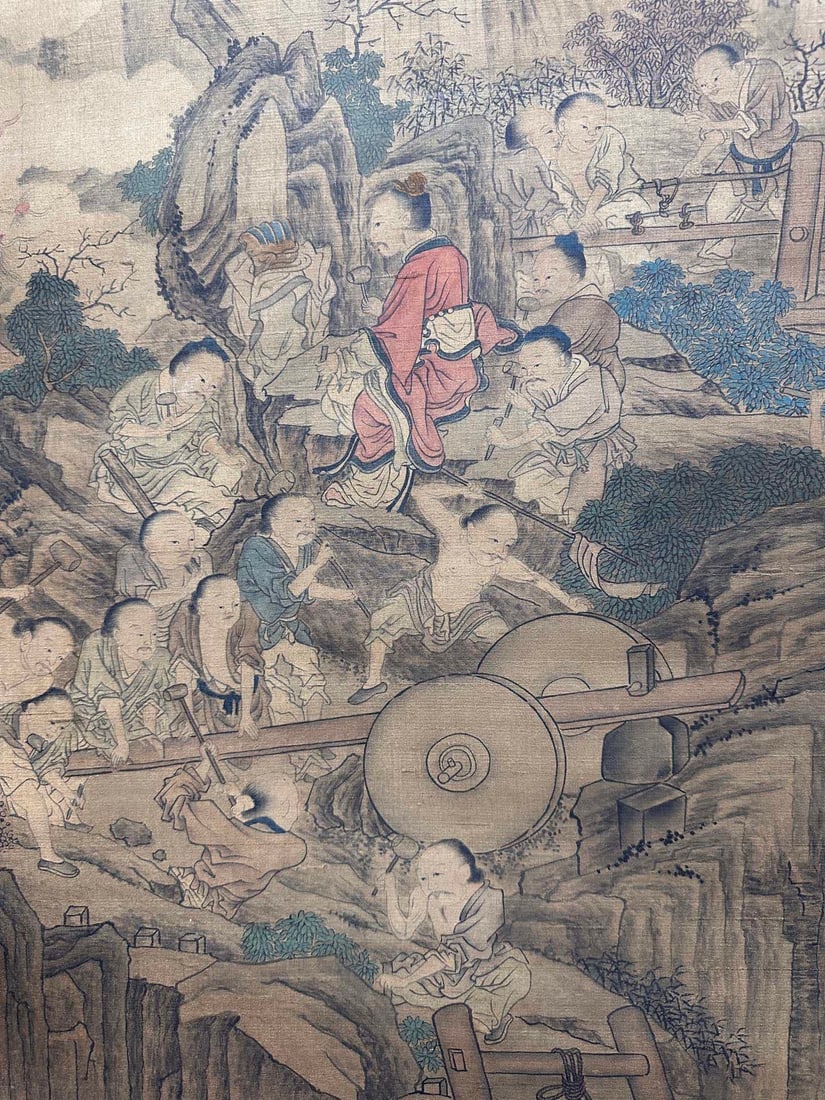 A landscape painting by Wang Meng - 10