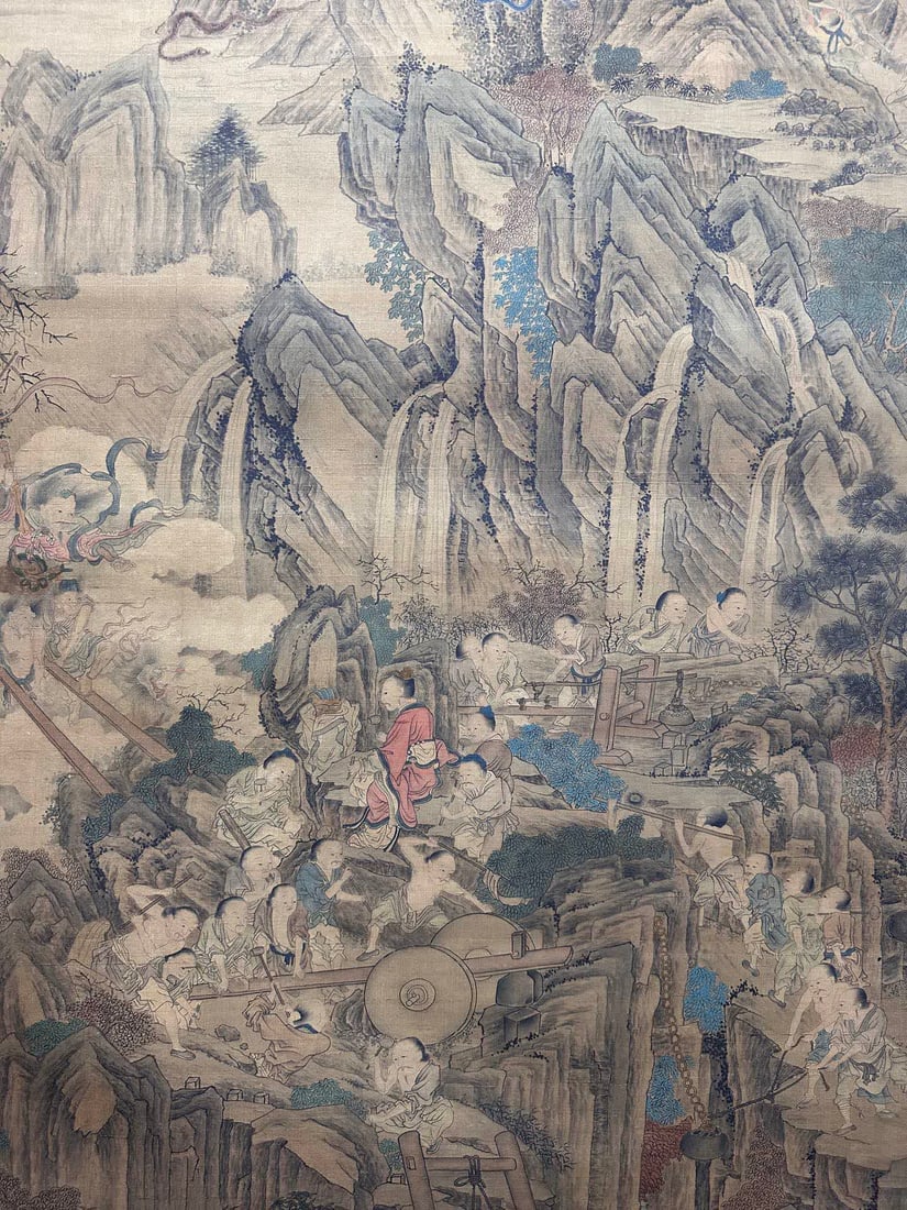 A landscape painting by Wang Meng - 4
