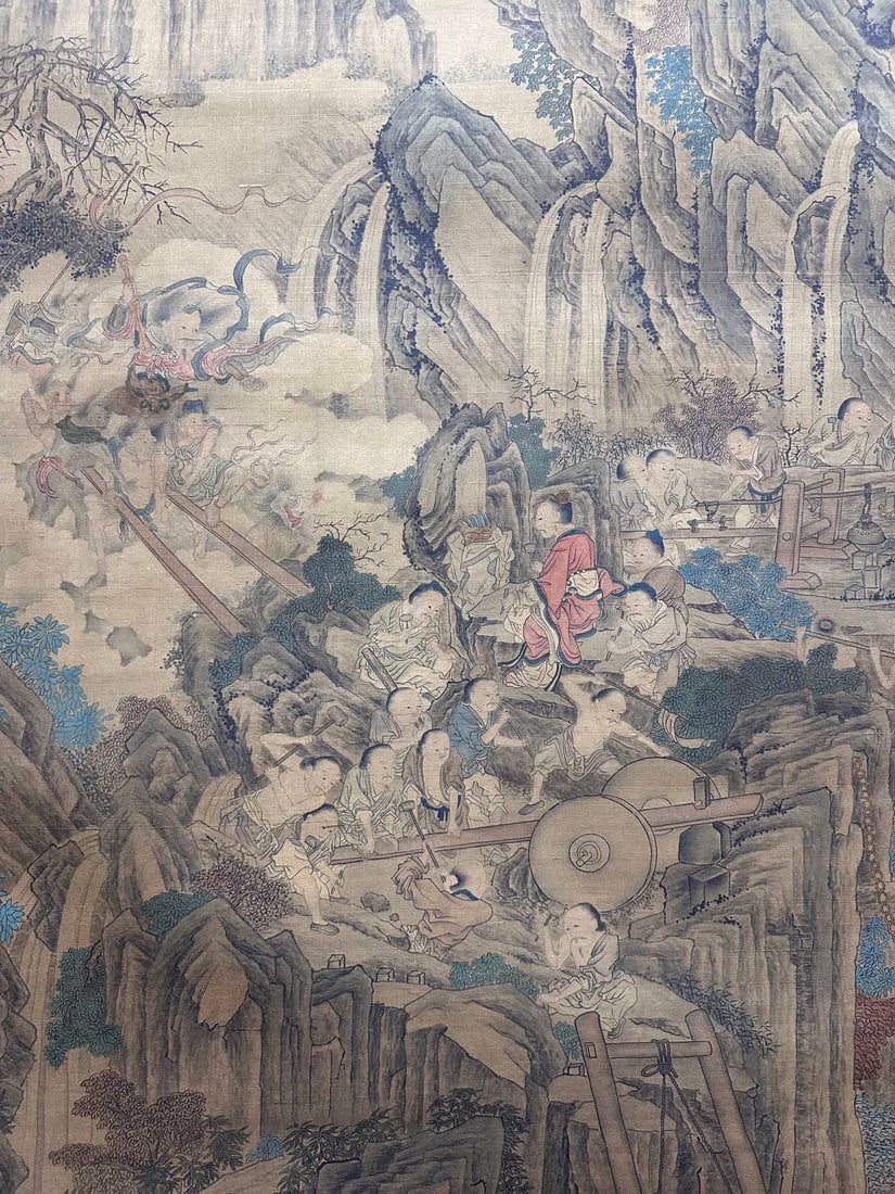 A landscape painting by Wang Meng - 7