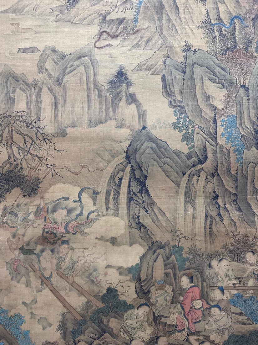 A landscape painting by Wang Meng - 8