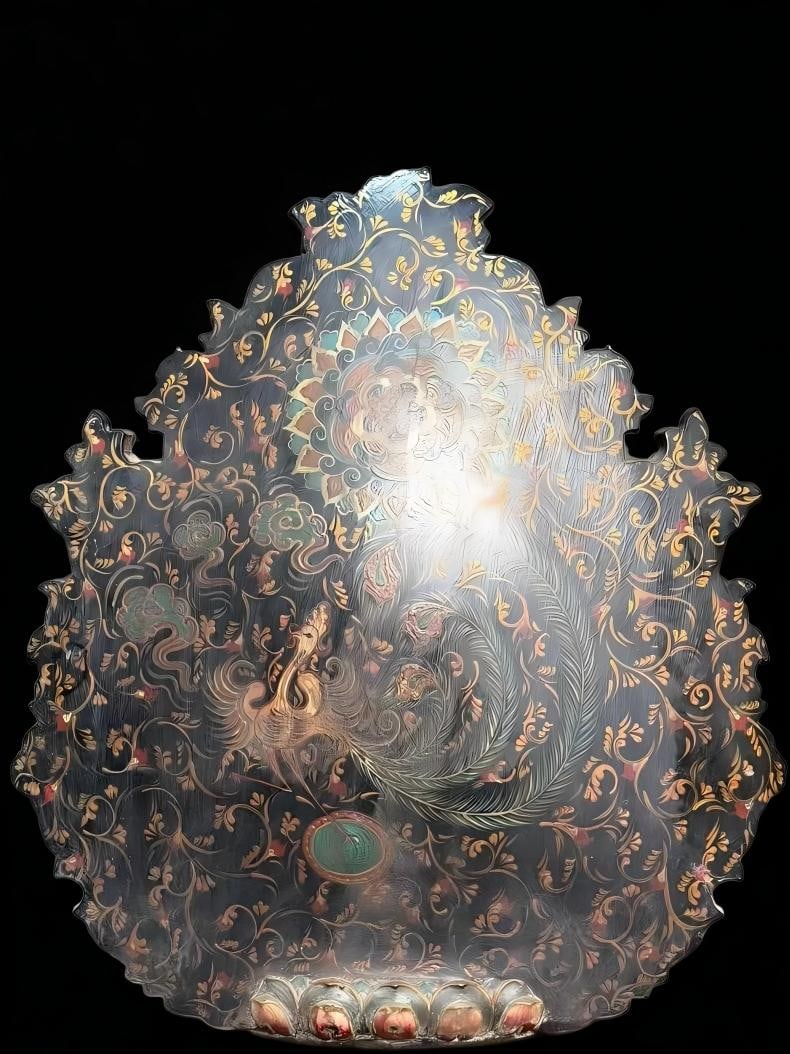 A Tang Dynasty glazed Buddha statue - 6
