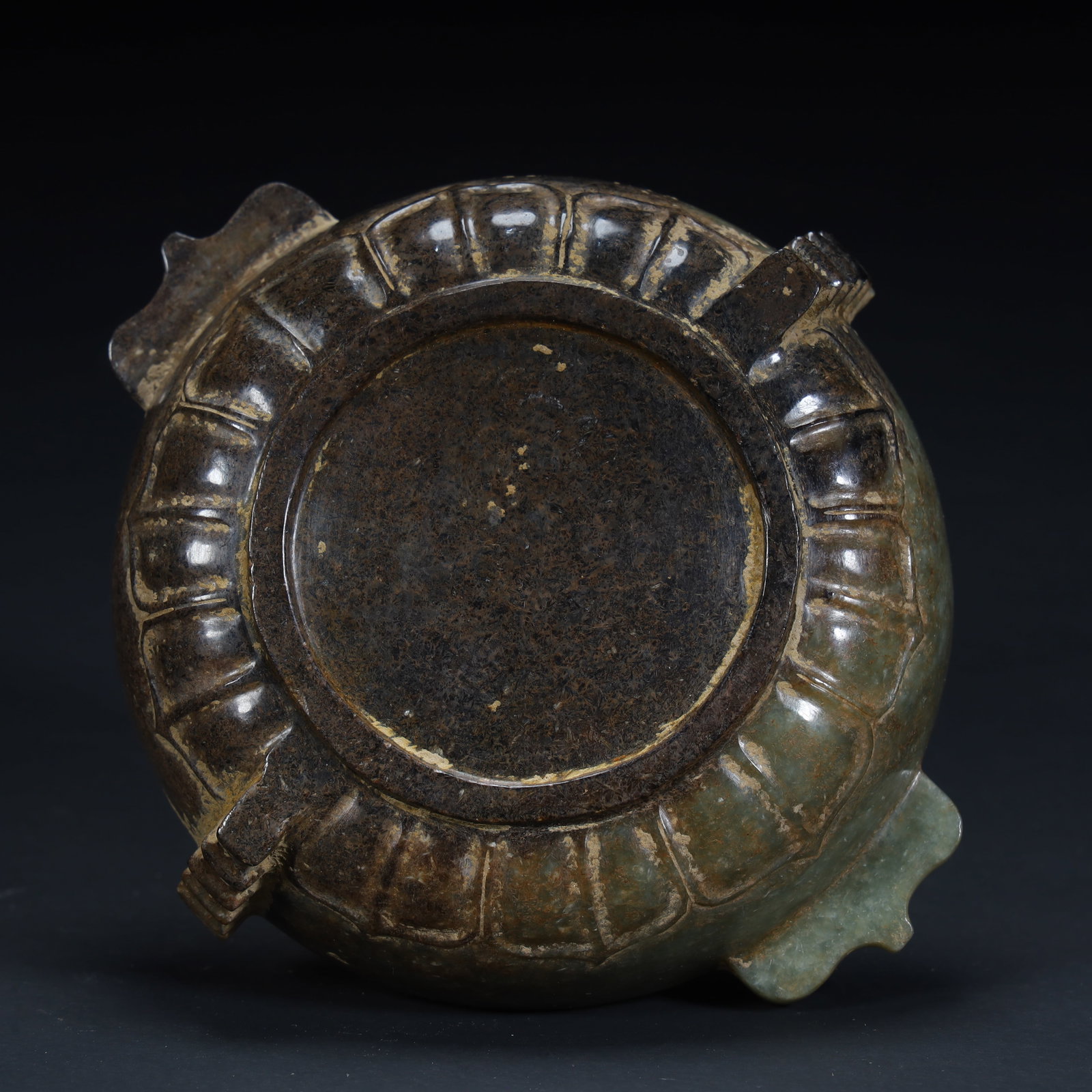 A Han Dynasty ancient jade lotus petal pattern incense insert - 9