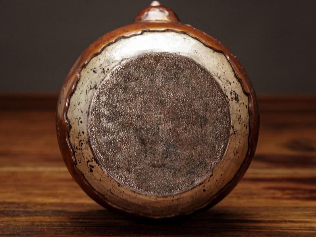 A Japanese copper-clad silver teapot - 9