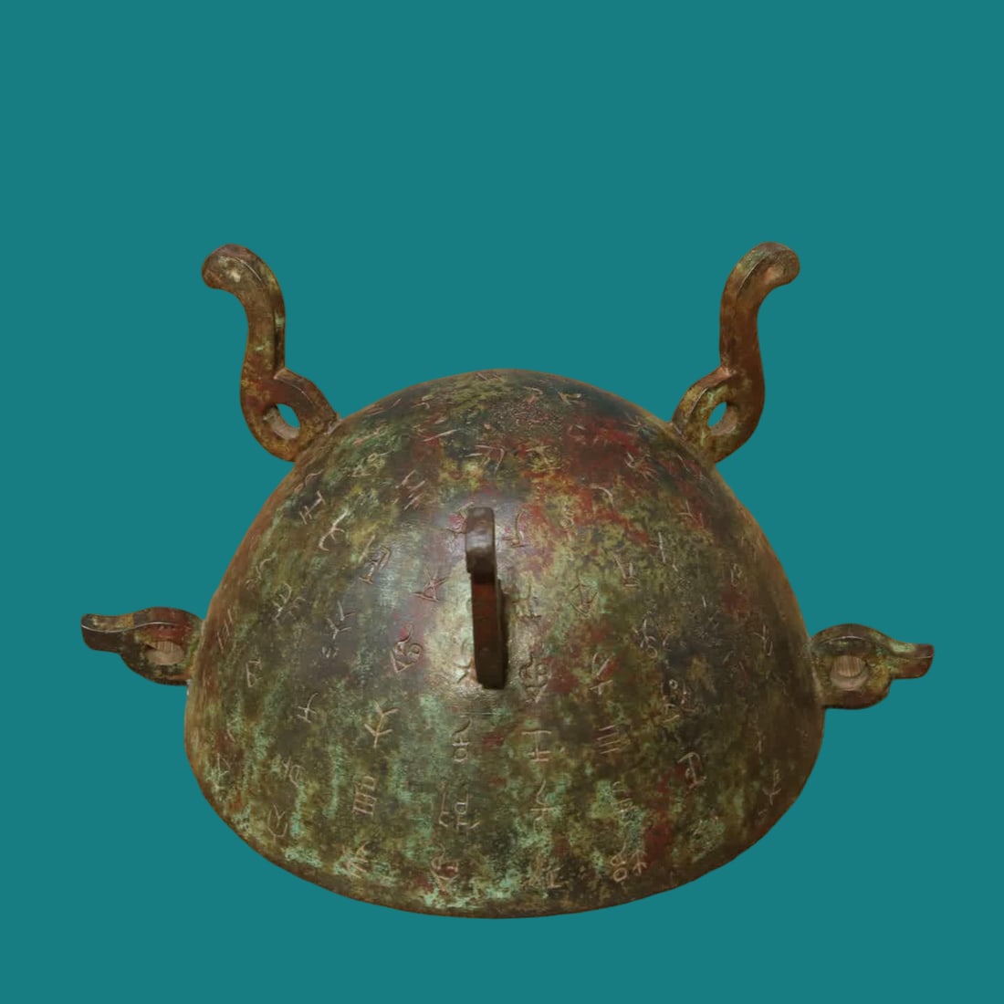 A bronze melon cauldron - 5