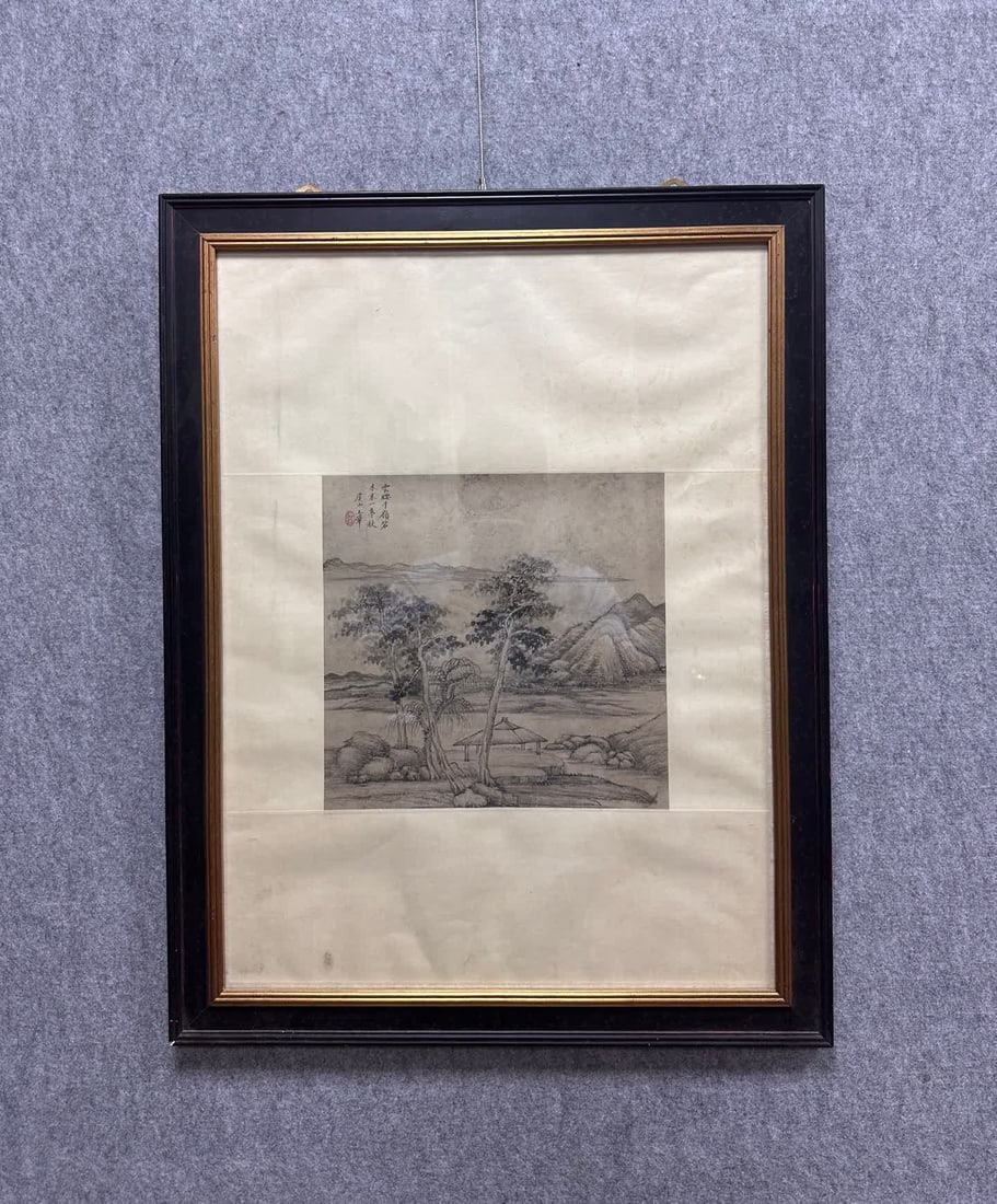 A landscape painting by Wang Hui (1 of 12)