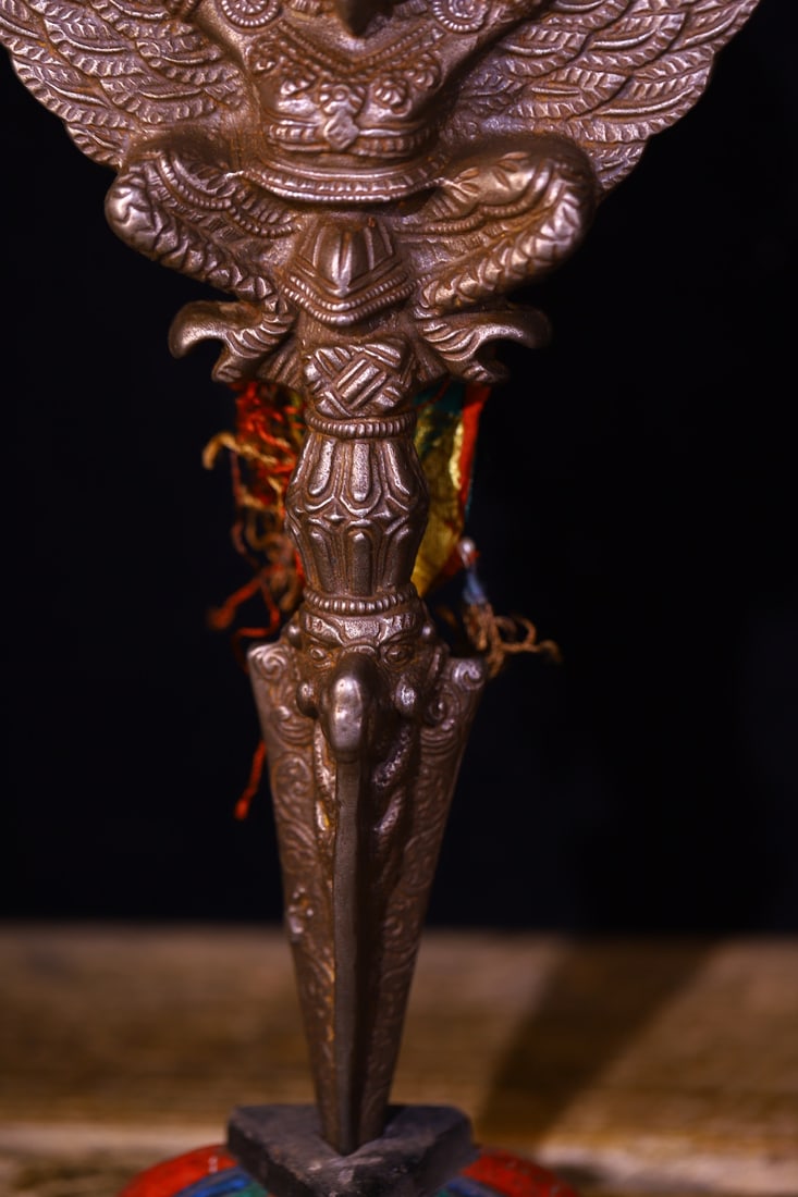 An Exquisite Iron Vajry Pestle - 6