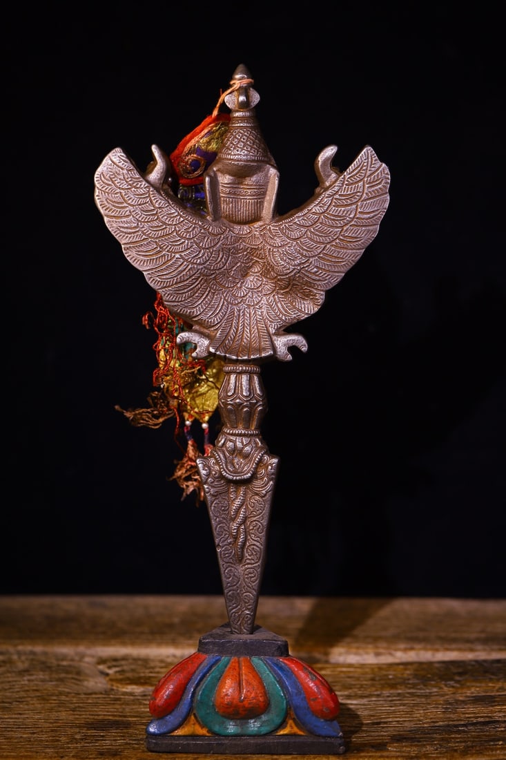 An Exquisite Iron Vajry Pestle - 9