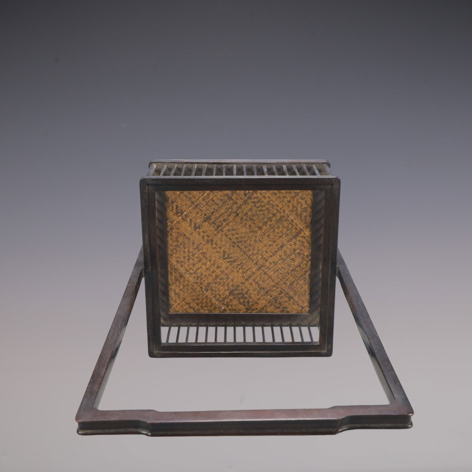 A Exquisite Zitanwood Auspicious Beast Pattern Box - 11