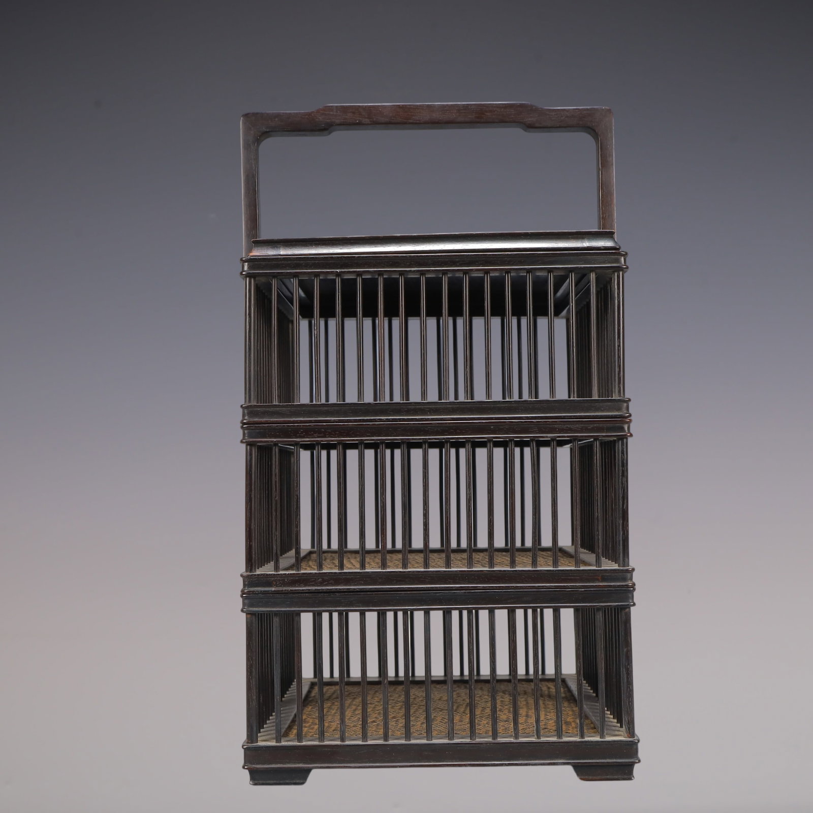 A Exquisite Zitanwood Auspicious Beast Pattern Box - 5