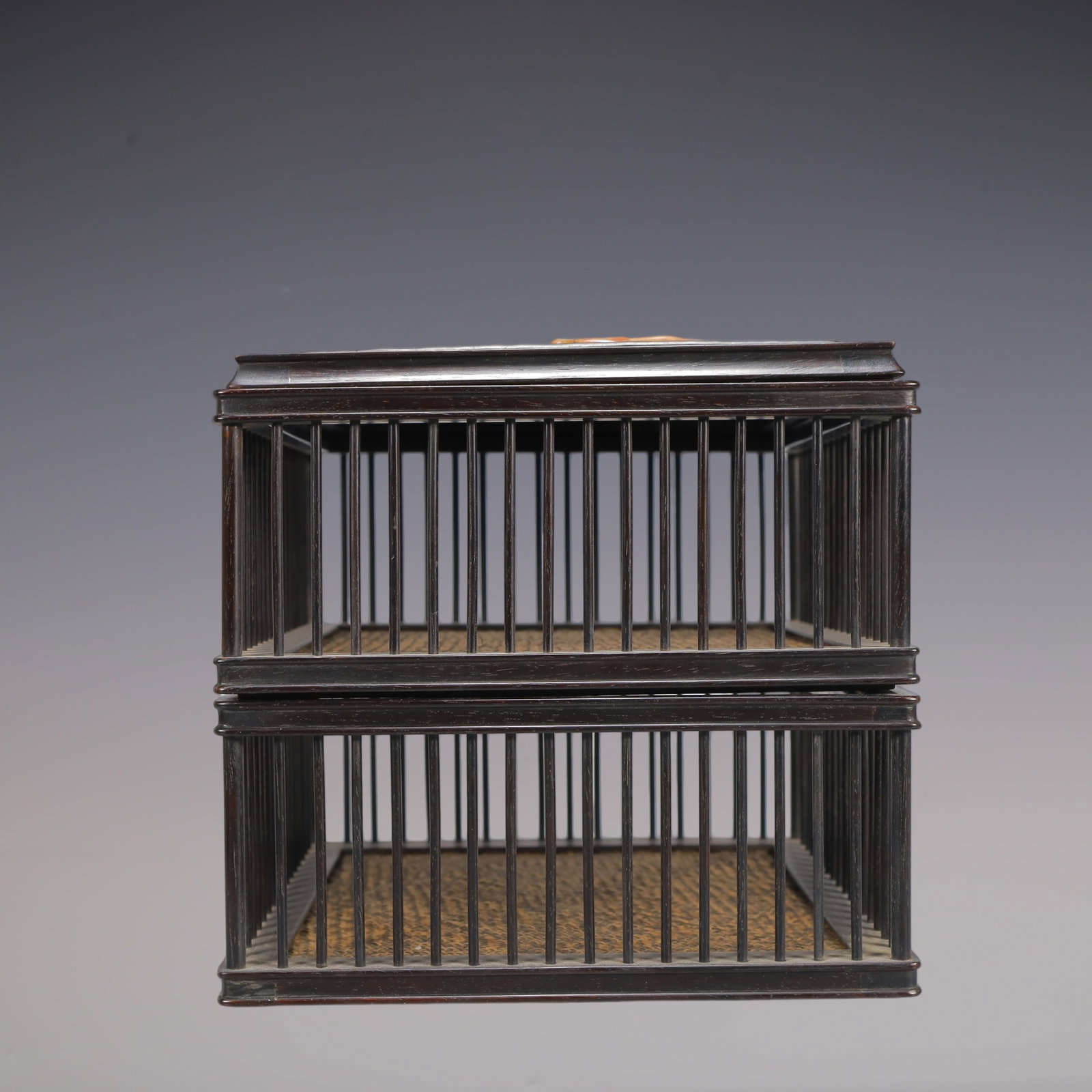 A Exquisite Zitanwood Auspicious Beast Pattern Box - 7