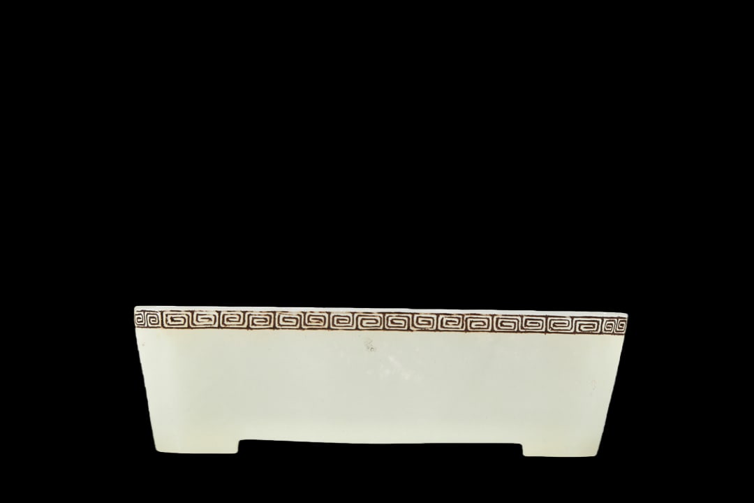 A Marvelous White Jade Dish - 2