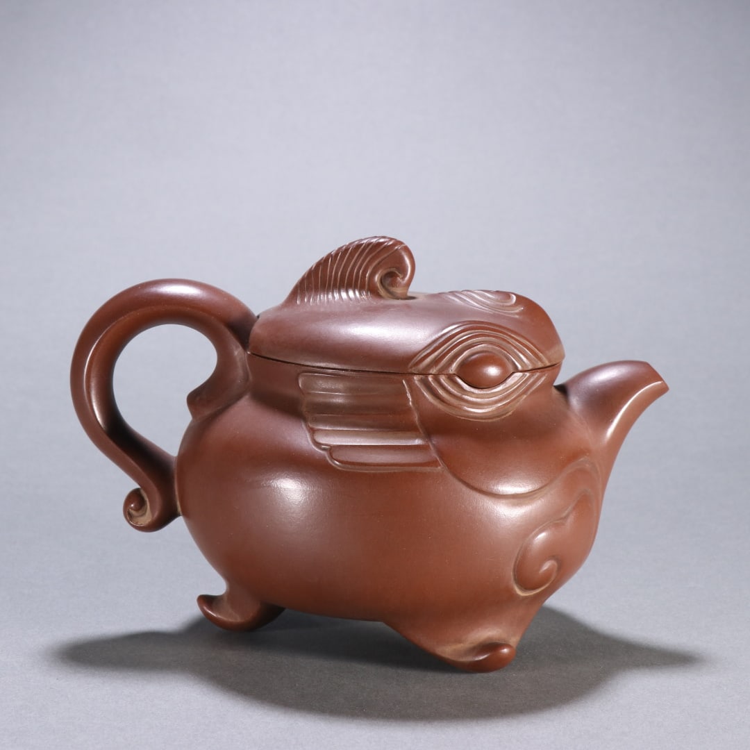 An Exquisite Purple Sands Teapot - 4