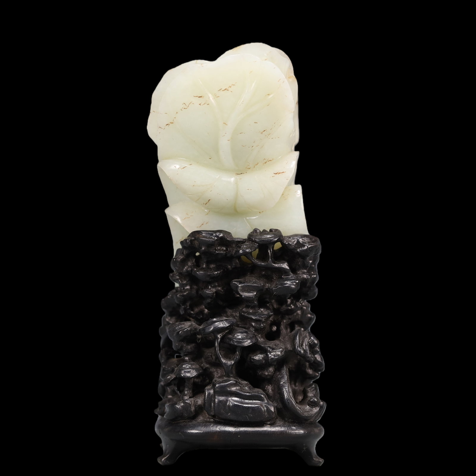A Exquisite White Jade Cabbage Ornament - 3