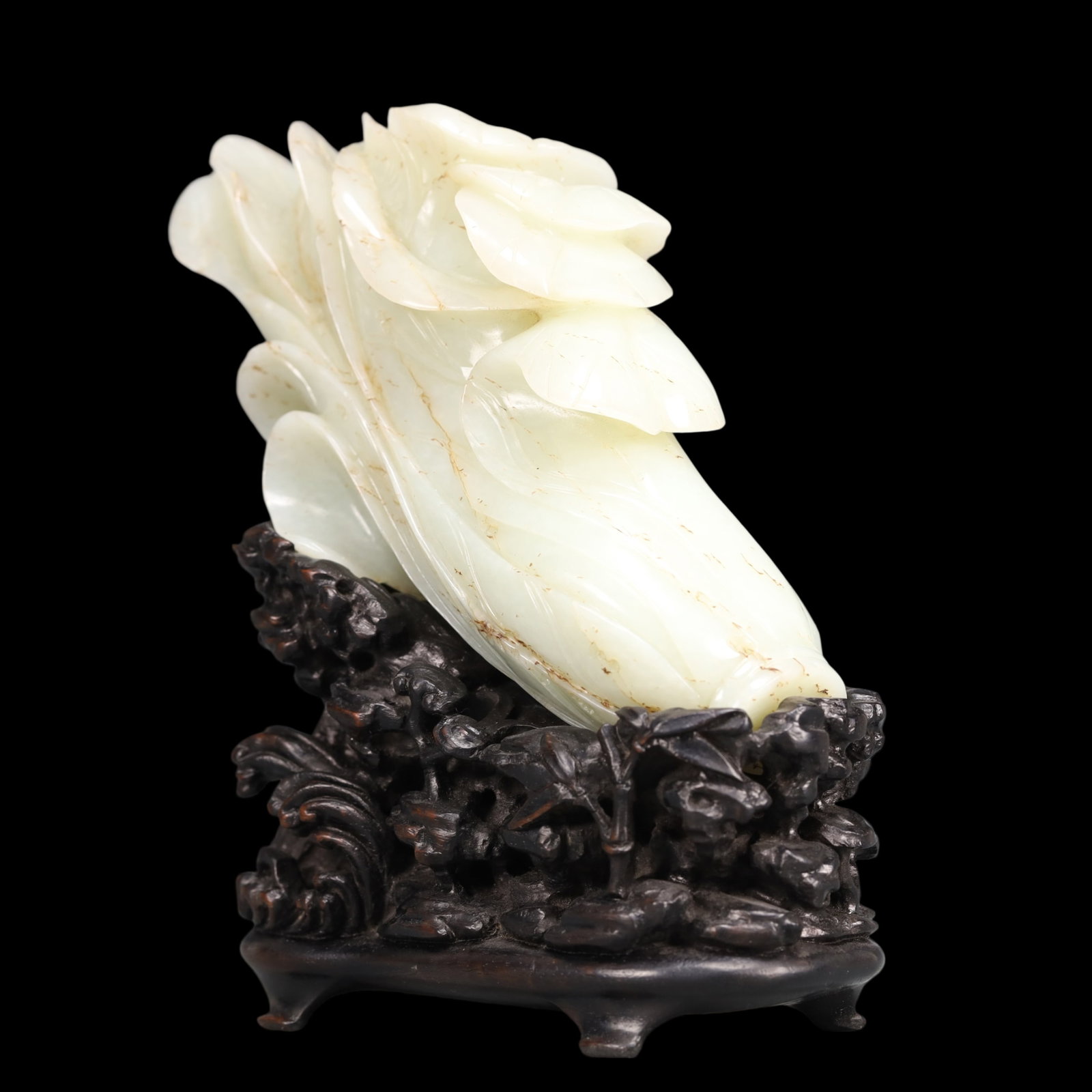 A Exquisite White Jade Cabbage Ornament - 6