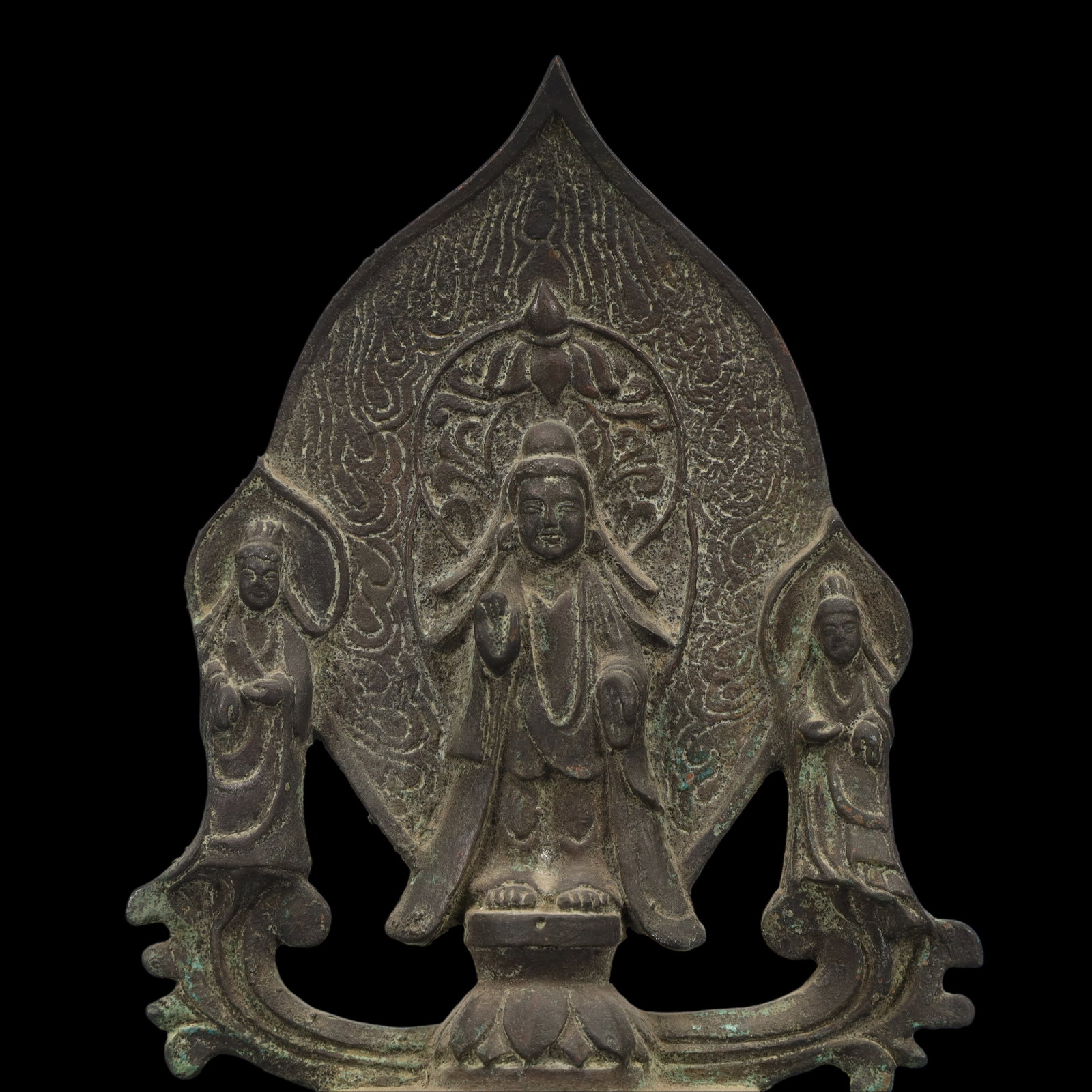 An Exquisite Bronze Buddha Statue - 2