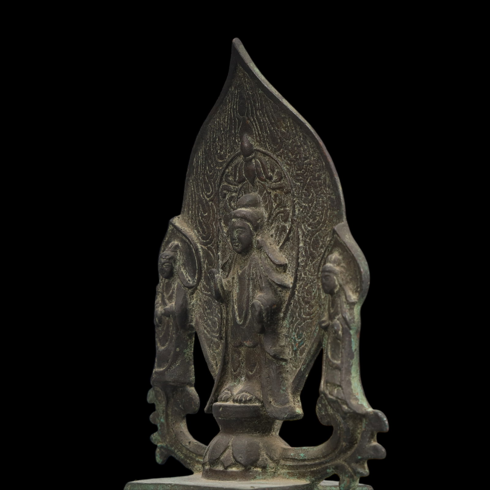 An Exquisite Bronze Buddha Statue - 4