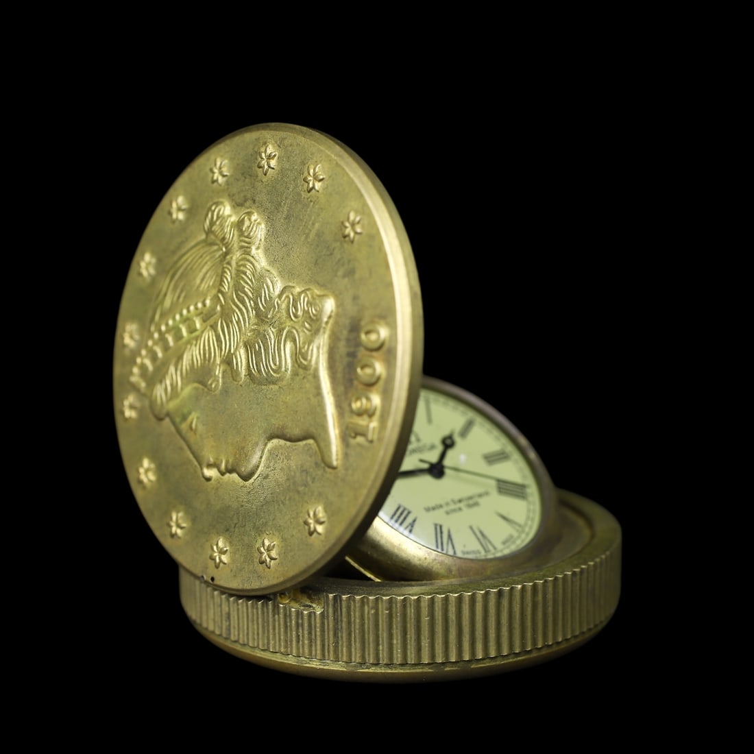 An Exquisite Bronze Pocket watch - 5