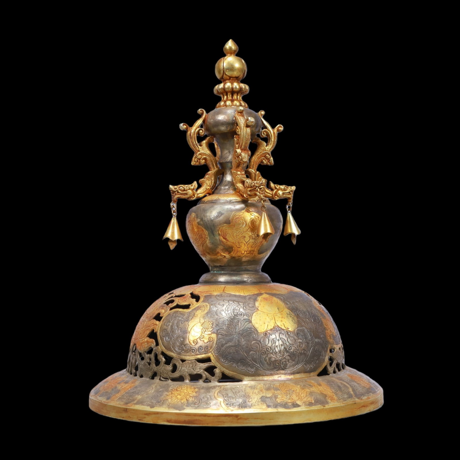 A Exquisite Gilt Silver Turtle-Form Censer - 10